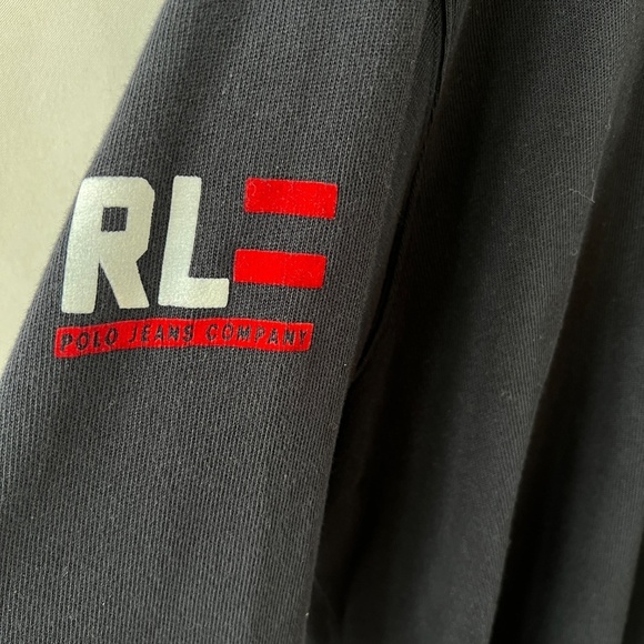 POLO JEANS CO RALPH LAUREN HOODIE SWEATSHIRT MENS XXL VINTAGE STREETWEAR - Picture 6 of 12